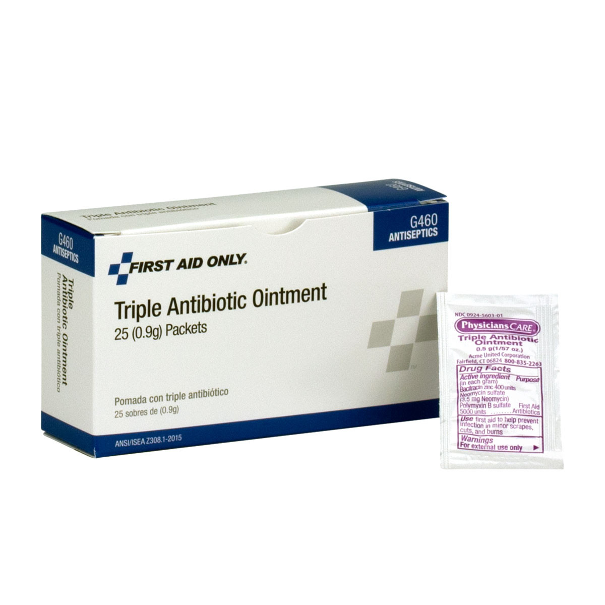 Triple Antibiotic Ointment (0.5g) Packets - First Aid Safety